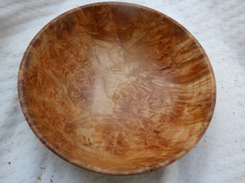 Maple Burl Dish Wood