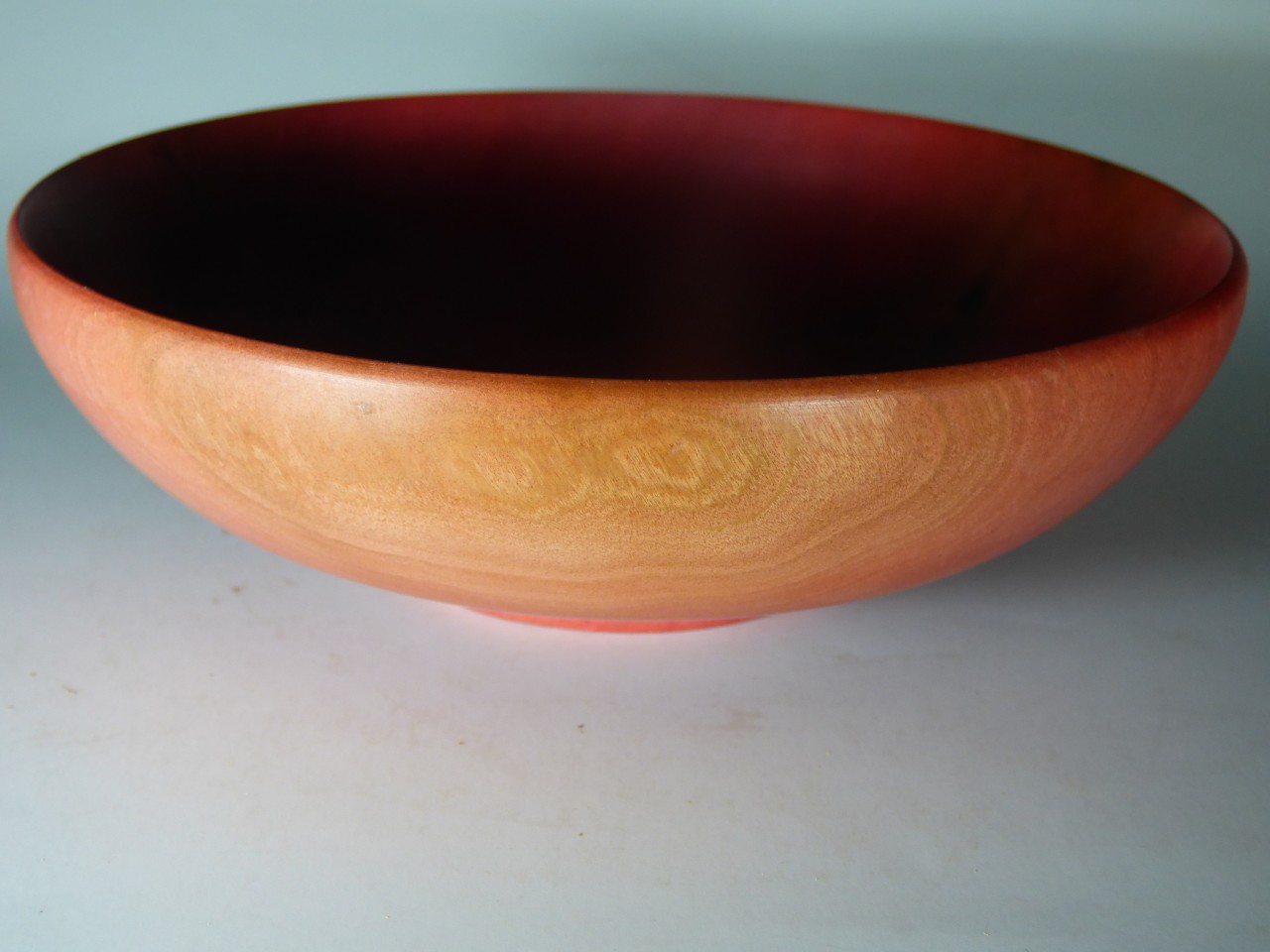 Pink Ivory Bowl Wood Turned
